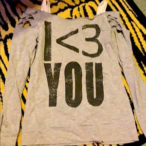 I love you long sleeve